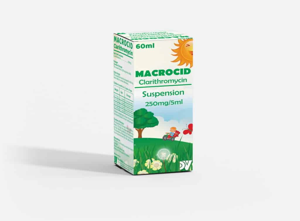 Macrocid Susp 250mg