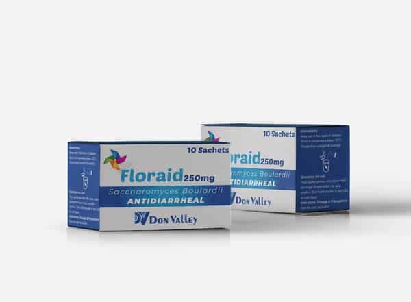 FlorAid 10 Sachets 250mg 1