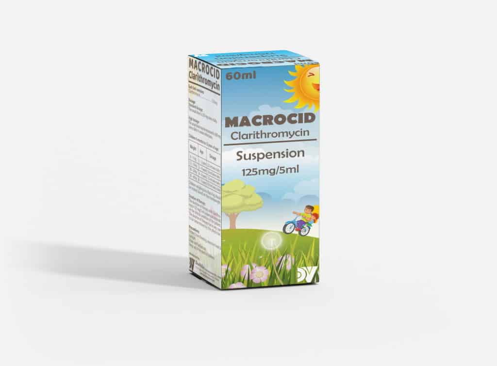 Macrocid Susp 125mg