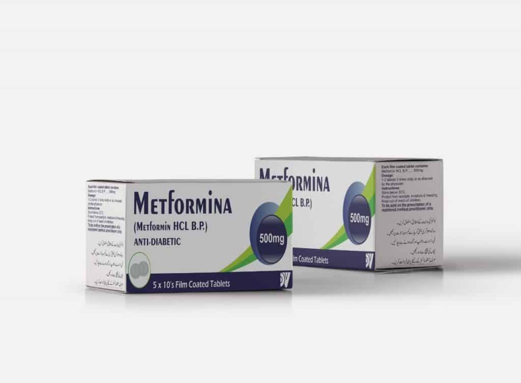 Metformina Tab 500mg